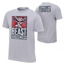 WWE футболка рестлера Брока Леснара и Пола Хеймана Beast For Business, Brock Lesnar & Paul   Heyman
