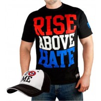 WWE комплект рестлера Джона Сины, John Cena, Rise Above Hate, 2 наименования