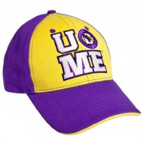 WWE Бейсболка, кепка Джона Сины, John Cena, желто - фиолетовая