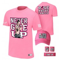 WWE комплект рестлера Джона Сина, John Cena, розовый, Never Give Up